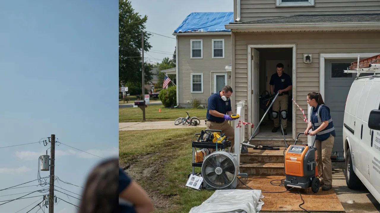 Water Damage Repair in White, SD near me
